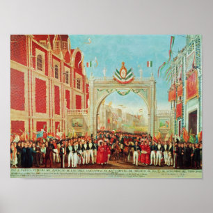 Solemn and Peaceful Entry of the Army Poster