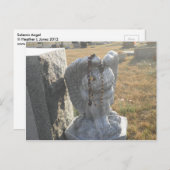 Solemn Angel Postkarte (Vorne/Hinten)