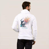 Solfeggio explodierender Gitarrenspieler Hoodie (Schwarz voll)