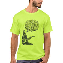 Solfeggio explodierender Gitarrenspieler