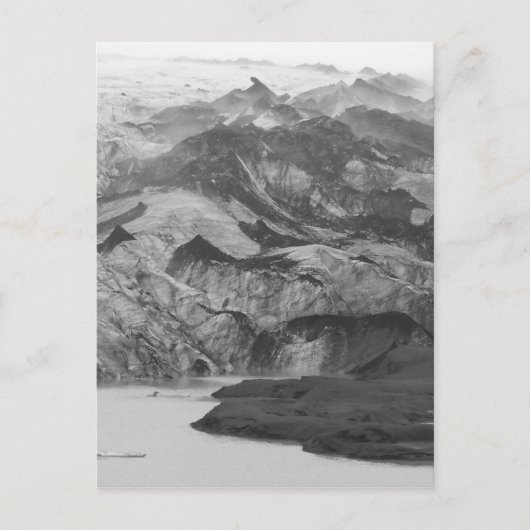 Solheimajokull Glacier Island Postcard Postkarte (Vorderseite)