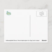 Sólheimajökull Glacier, Island Postkarte (Rückseite)