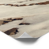 Solheimajokull, Island Poster (Ecke)