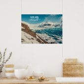 Solheimajokull, Island Poster (Küche)