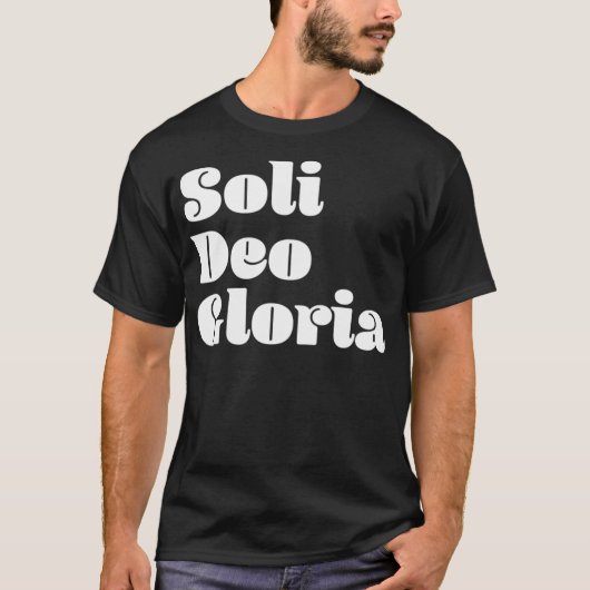 Soli Deo Gloria _2 T-Shirt (Vorderseite)