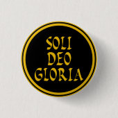 Soli Deo Gloria Button (Vorderseite)