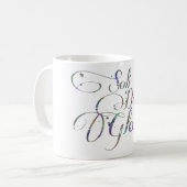Soli Deo Gloria Kaffeetasse (Vorderseite Links)
