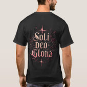 Soli Deo Gloria, Ruhm sei allein Gott, Christlich, T-Shirt (Rückseite)