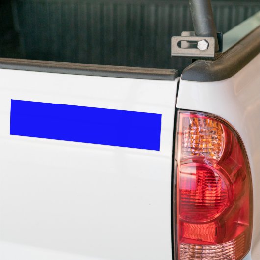 Solid 0000FF Blau Autoaufkleber (Auf Lkw)