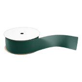 Solid Alpine Green Ribbon Ripsband (Spule)