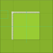 Solid Apple Green Stoff (Kachel)