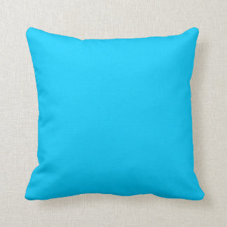 Solid Aqua Blue Kissen