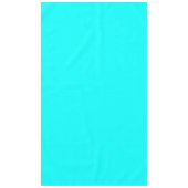Solid Aqua Blue Tischdecke (Vorderseite)