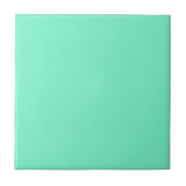 Solid aquamarine aqua mint fliese (Vorderseite)