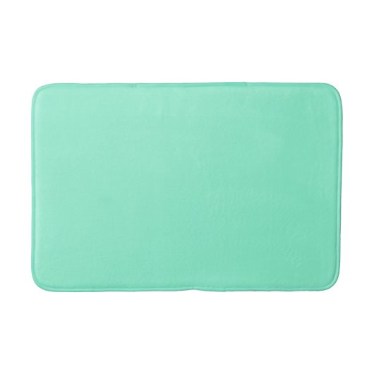 Solid Aquamarine Badematte (Vorderseite)