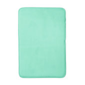 Solid Aquamarine Badematte (Vorderseite Vertikal)
