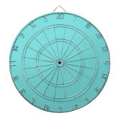 Solid Aquamarine Dartboard Dartscheibe (vorne)