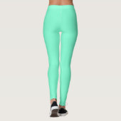 Solid Aquamarine Leggings (Rückseite)