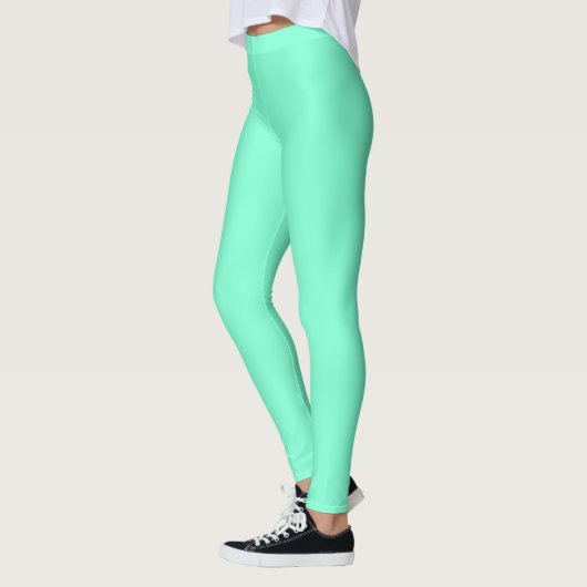 Solid Aquamarine Leggings (Links)