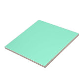 Solid Aquamarine Tile Fliese (Seite)