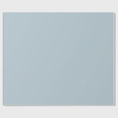 Solid Arcadian Blue Farbe Geschenkpapier (Flach)