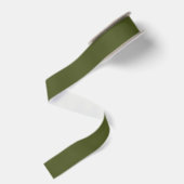 Solid Army Green Ripsband (Rückseite)