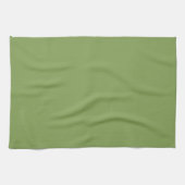 Solid Asparagus Green Handtuch (Horizontal)
