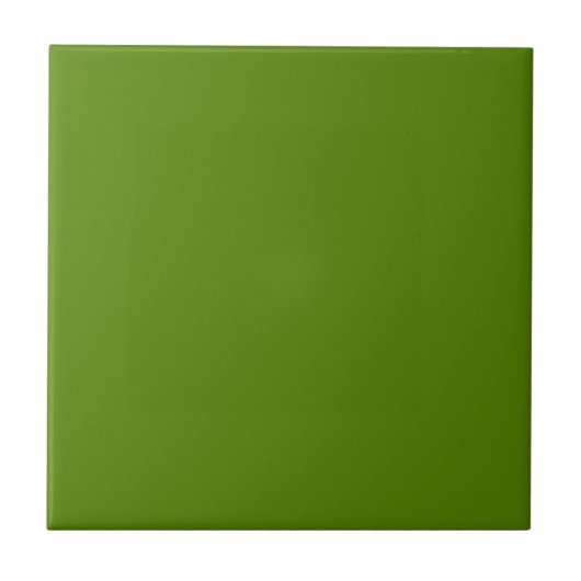 Solid Avocado Green Tile Fliese (Vorderseite)