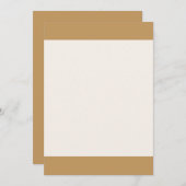 Solid Aztec Gold Farbe (Vorne/Hinten)