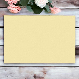 Solid Baby Yellow Seidenpapier
