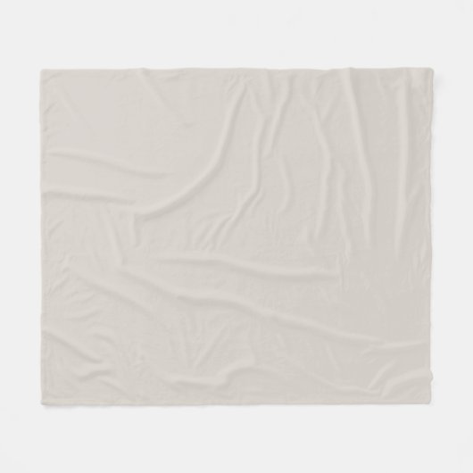 Solid Beige  Fleecedecke (Vorderseite (Horizontal))