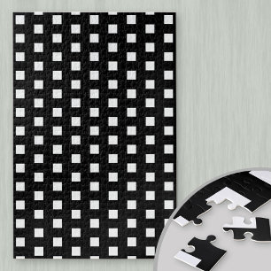 Solid Black and White Squares Difficult Puzzle