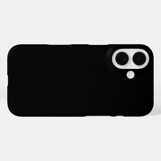 Solid Black Case (Rückseite (Horizontal))