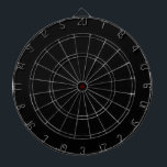 Solid Black Dartboard Dartscheibe<br><div class="desc">Coole,  solide,  minimalistisch-schwarze Pappe. Entworfen in Washington Staat,  USA für Ihr Vergnügen. Danke,  dass du unabhängige Künstler unterstützt hast!</div>