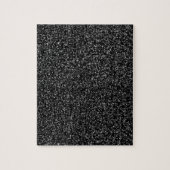 Solid Black Glitzer Puzzle (Vertikal)