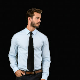 Solid Black Krawatte