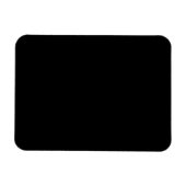 Solid Black Magnet (Horizontal)
