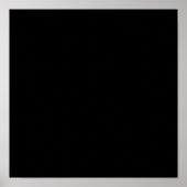 Solid Black Poster (Vorne)