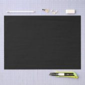 Solid Black Seidenpapier (Handwerk)
