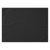 Solid Black Tischdecke (Vorderseite (Horizontal))
