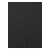 Solid Black Tischdecke (Vorderseite)