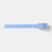 Solid Blue Cornflower Blau Farbe Satinband (Vorderseite)