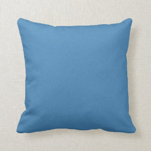 Solid Blue Decorative Pillow Kissen