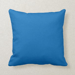 Solid Blue Pillow Kissen