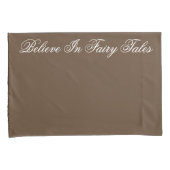 Solid braun mit Trpografie Kissenbezug (Vorderseite-Rechts)