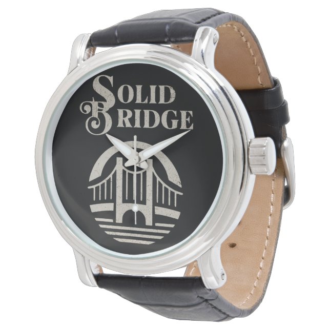 SOLID BRIDGE ARMBANDUHR (Schrägansicht)