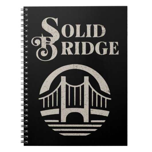 SOLID BRIDGE NOTIZBLOCK (Vorderseite)