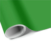 Solid bright green geschenkpapier (Rolleneckpunkt)