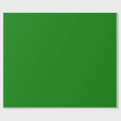 Solid bright green geschenkpapier (Flach)