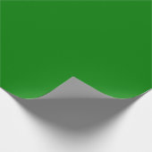 Solid bright green geschenkpapier (Ecke)